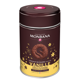 Chocolat en poudre arôme Vanille - Boîte 250g Chocolat en poudre arôme Vanille - Boîte 250g