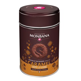 Chocolat en poudre arôme Caramel - Boîte 250g