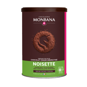 Chocolat en poudre arôme Noisette - Boîte 250g