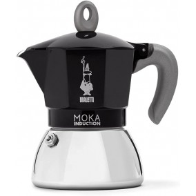 BIALETTI® Moka Express Induction 4 tasses anthracite BIALETTI® Moka Express Induction 4 tasses anthracite