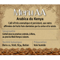 MERU AA  Arabica du Kenya