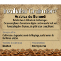 INZAHABU GRAIN DORE Arabica du Burundi