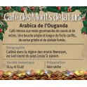 CAFE DES MONTS DE LA LUNE Arabica de l'Ouganda