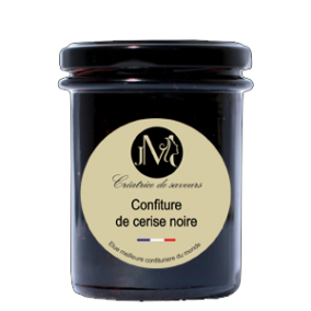 Confiture de Cerise Noire (250gr) Les Jardins de Marie