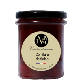 Confiture de Fraise (250gr) Les Jardins de Marie