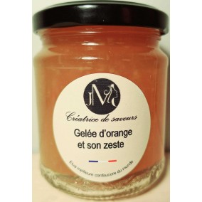 Gelée d'Orange et son zeste (250gr) Les Jardins de Marie