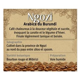 NGOZI Arabica du Burundi NGOZI Arabica du Burundi