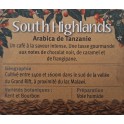 SOUTH HIGHLANDS Arabica de Tanzanie
