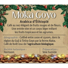 MOKA GOYO  Arabica d'Ethiopie