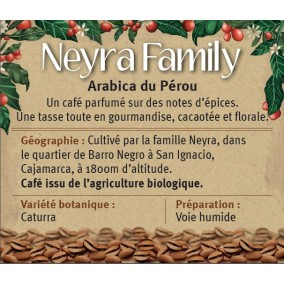 NEYRA FAMILY  Arabica du Perou