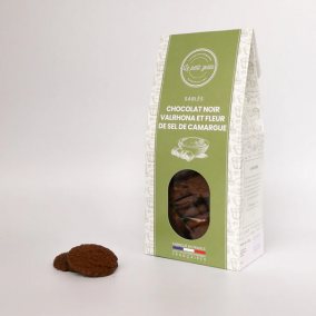 Sablés Chocolat Noir Valrhona Fleur de sel de Camargue "Le Petit Zeste"