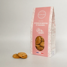 Sablés Citron de Menton et Amandes "Le Petit Zeste"